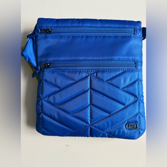 LUG SKIPPER CROSSBODY AZURE BLUE NWT - Picture 2 of 8